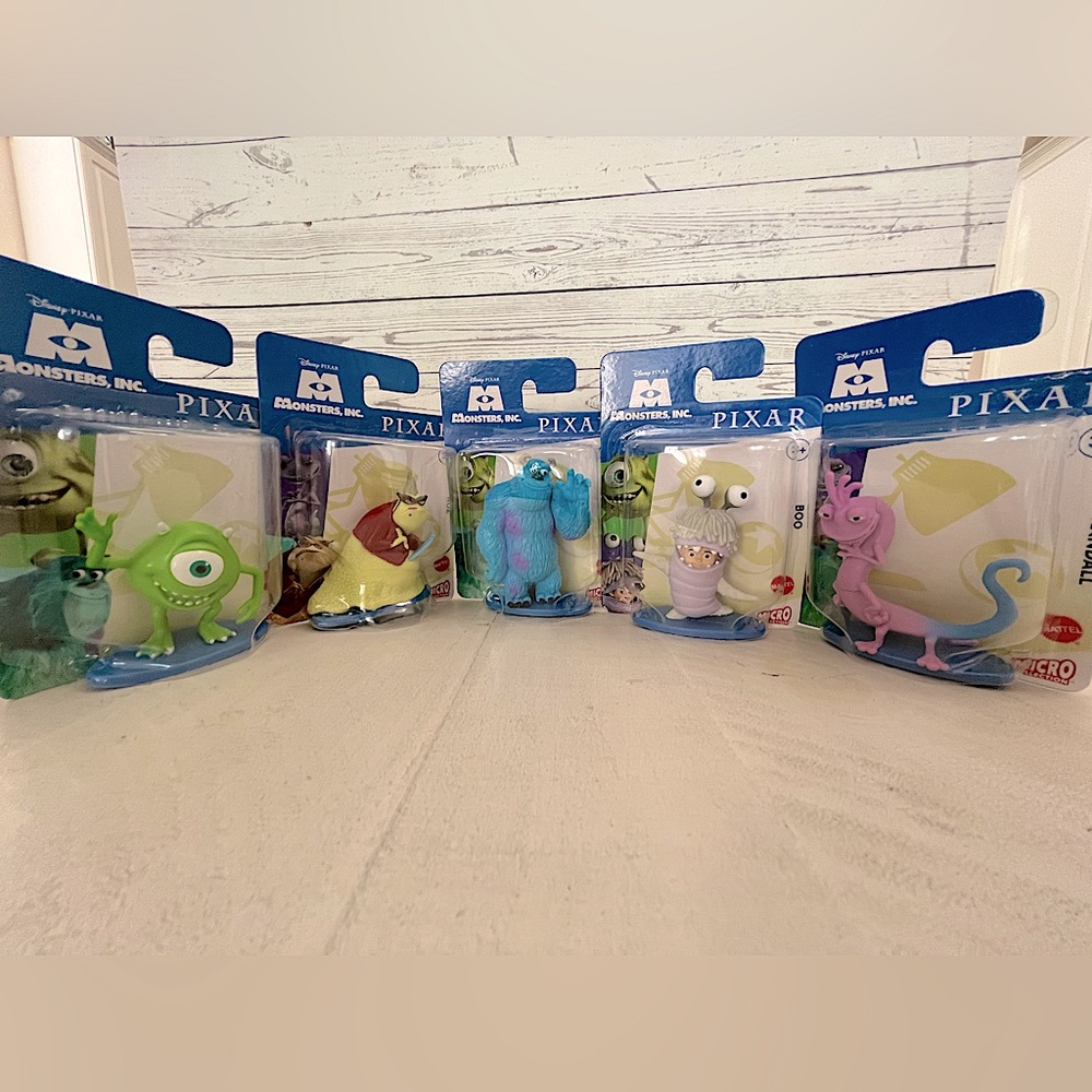 Monsters Inc Micro Collection cake toppers toys